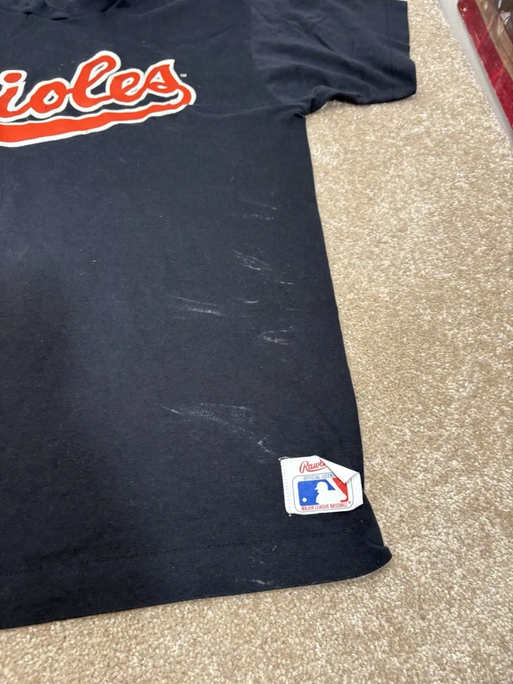 Camiseta De Colección Años 80 Baltimore Orioles Puntada Única MLB Béisbol Rawlings Para Hombre XL Foto 2 de 4