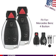 2 For Mercedes Benz C300 E350 Ml350 E320 G55 Ml350 R350 Key Case Shell Fob Iyzdc 2 For Mercedes Benz C300 E350 Ml350 E320 G55 Ml350 R350 Key Case Shell Fob Iyzdc