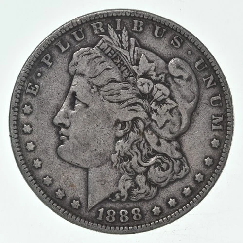 VF 1888 (P) Morgan Silver Dollar (1 coin) *3141