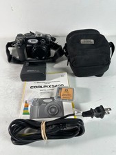 Nikon COOLPIX 5400 5.1MP 38-116 35mm Eq Digital Camera w Box tested