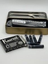 Kaweco Lillput Fine Nib Aluminum  Fountain Pen With Refills