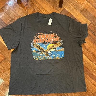 New Chris Stapleton Eagle Mens XXXLarge Country Rock Black Cotton Tee 3XL