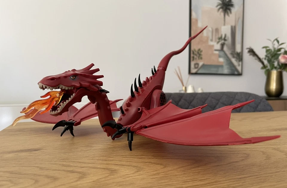 Minifigura Lego personalizada El Hobbit Smaug Dragon 79018 La montaña solitaria Foto 3 de 4