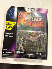 STAR WARS SHADOWS OF THE EMPIRE BOBA FETT VS IG-88 BOUNTY HUNTERS UNOPENED PACK