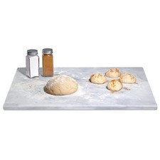 Marble Pastry Board (12 x 16 Inches) - Marble Serving Tray for Cheese, Pastri...
