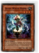 Yu-Gi-Oh! Inaba White Rabbit Common LOD-065 Heavily Played Unlimited