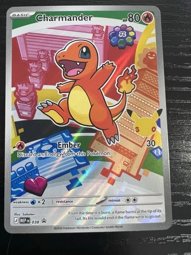 Charmander 038 Me: Mega Evolution Promo Holo