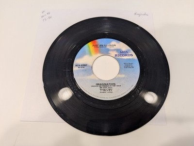 IMAGINATION ''Just An Illusion'' Vinyl 7'' Single (RE; EX visual / EX play-grade)