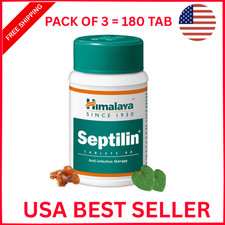 3 Packs x Himalaya Septilin 60 Tablets Each  Free Shipping