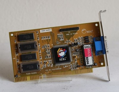 SIIG VV-VNE212 - Grafikkarte  - 2 MB - ISA