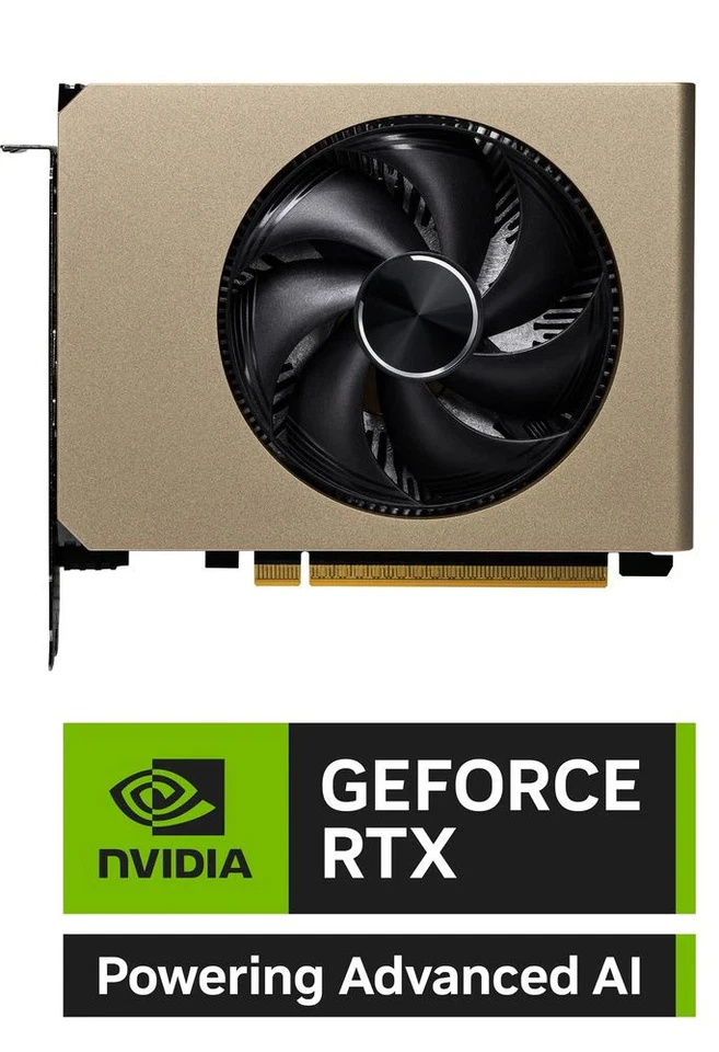 MSI GeForce RTX 5060 8GB GDDR6 INSPIRE ITX OC Graphics Card PCIe 5.0 GPU NEW - Image 2 of 4