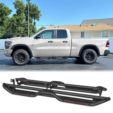 Dodge Step Bars Dodge Ram Quad Cab Running Board Nerf Step Bars 1500 2500 3500 4500 5500 Black