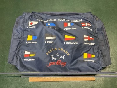 Paul & Shark Yachting Rucksack Seasack Travel Duffle Bag Code of Signals