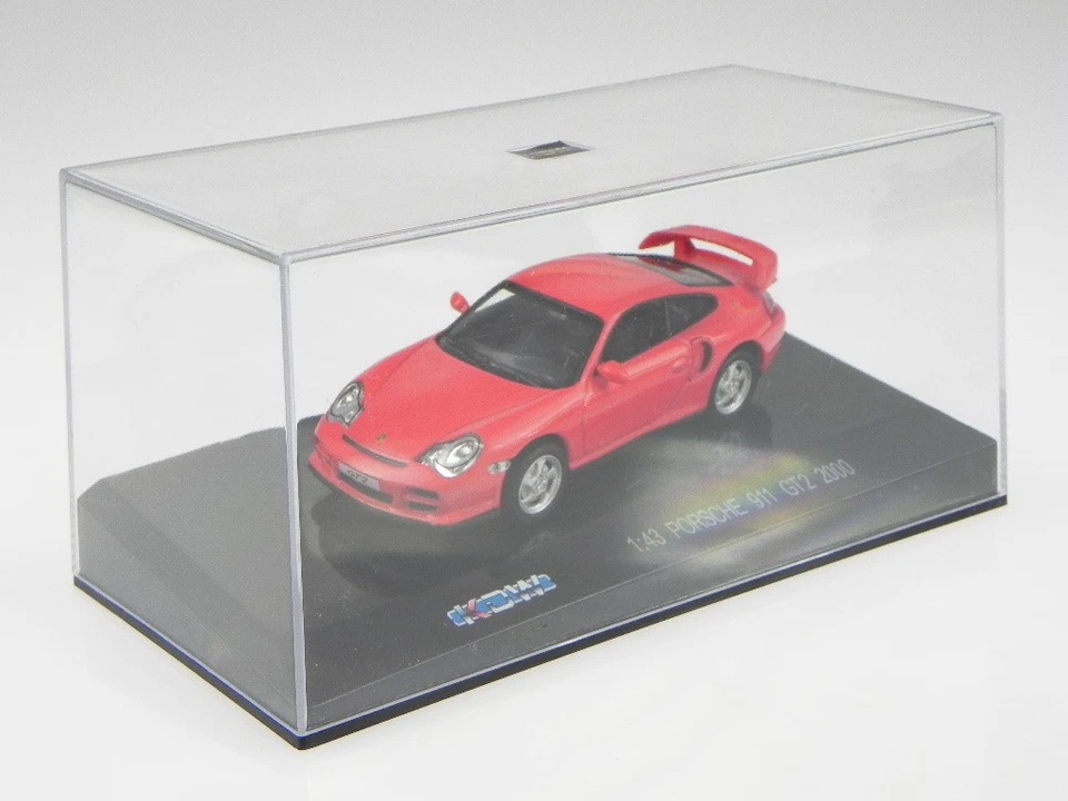 保时捷 911 996 GT2 2000 红色压铸模型车 671009 KDW 1/43 — 第 4/4 张图片