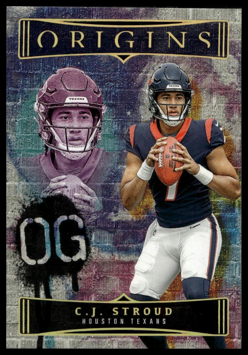 2023 Panini Origins #OG-CJS C.J. Stroud Original Gridiron