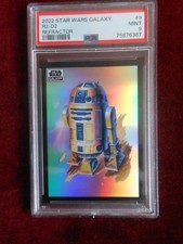 Star Wars: Topps Chrome Galaxy 2022 #9 R2-D2 Refractor PSA 9 MINT