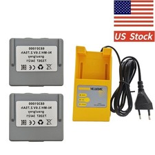 1PCS Hetronic UCH-2 Battery Charger  2PCS 68301000 3.6V 2750mAh Ni-MH Battery