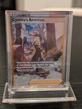 Pokémon TCG Cynthia's Ambition GG60 Crown Zenith Trainer Gallery Card NM