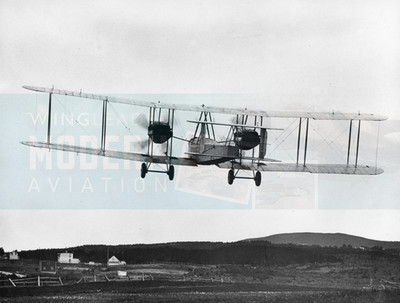 Vickers Vimy - Original Foto 05.10.67