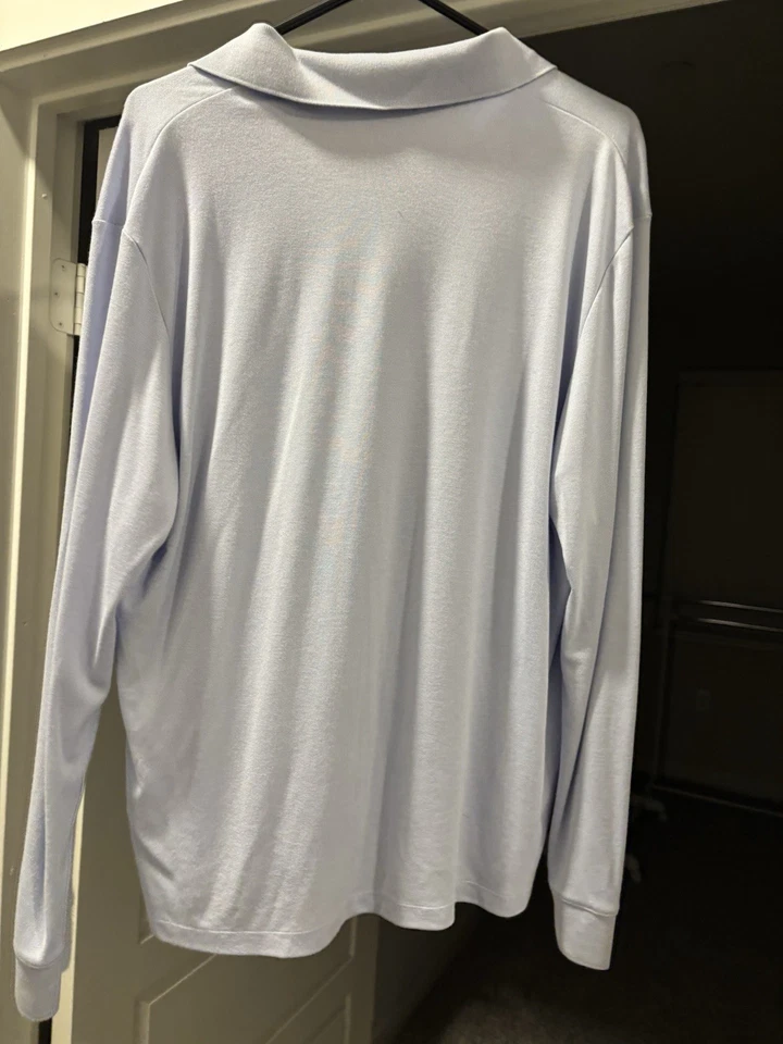 Suéter Polo Theory Azul Talla XL Foto 3 de 4