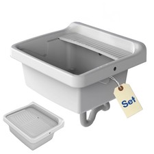Waschbecken Ausgussbecken Kunststoff Keller W...