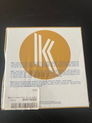 Kylie Minogue Rhythm Of Love Deluxe Ltd Edition CD DVD Box Set - Picture 2 of 2