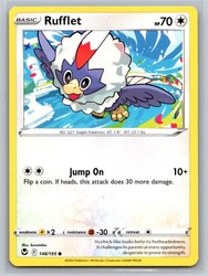 Rufflet 148/195 Silver Tempest Common