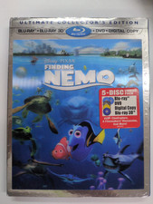 Finding Nemo 3D Blu Ray Ultimate Collectors Edition w/Slipcover