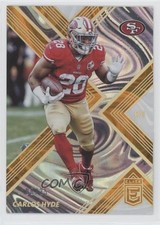 2017 Donruss Elite Orange 8/25 Carlos Hyde #88 08a8