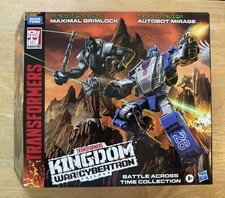 Transformers War For Cybertron Kingdom Maximal Grimlock & Mirage WFC-K40 NEW