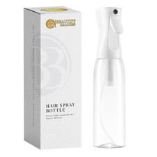Botella Spray BeautifyBeauties para Cabello - Mister Continuo 16.9 Onzas, Transparente