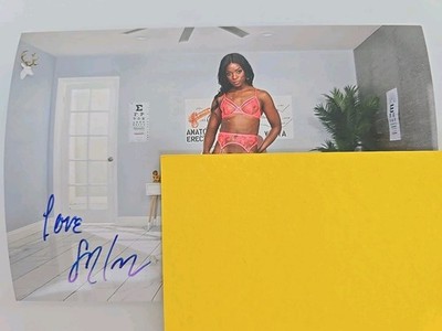 BRAZZERS STAR PHOTO 10x15cm AUTOGRAPH SIGNED AUTOGRAPH Erotic MODEL Original