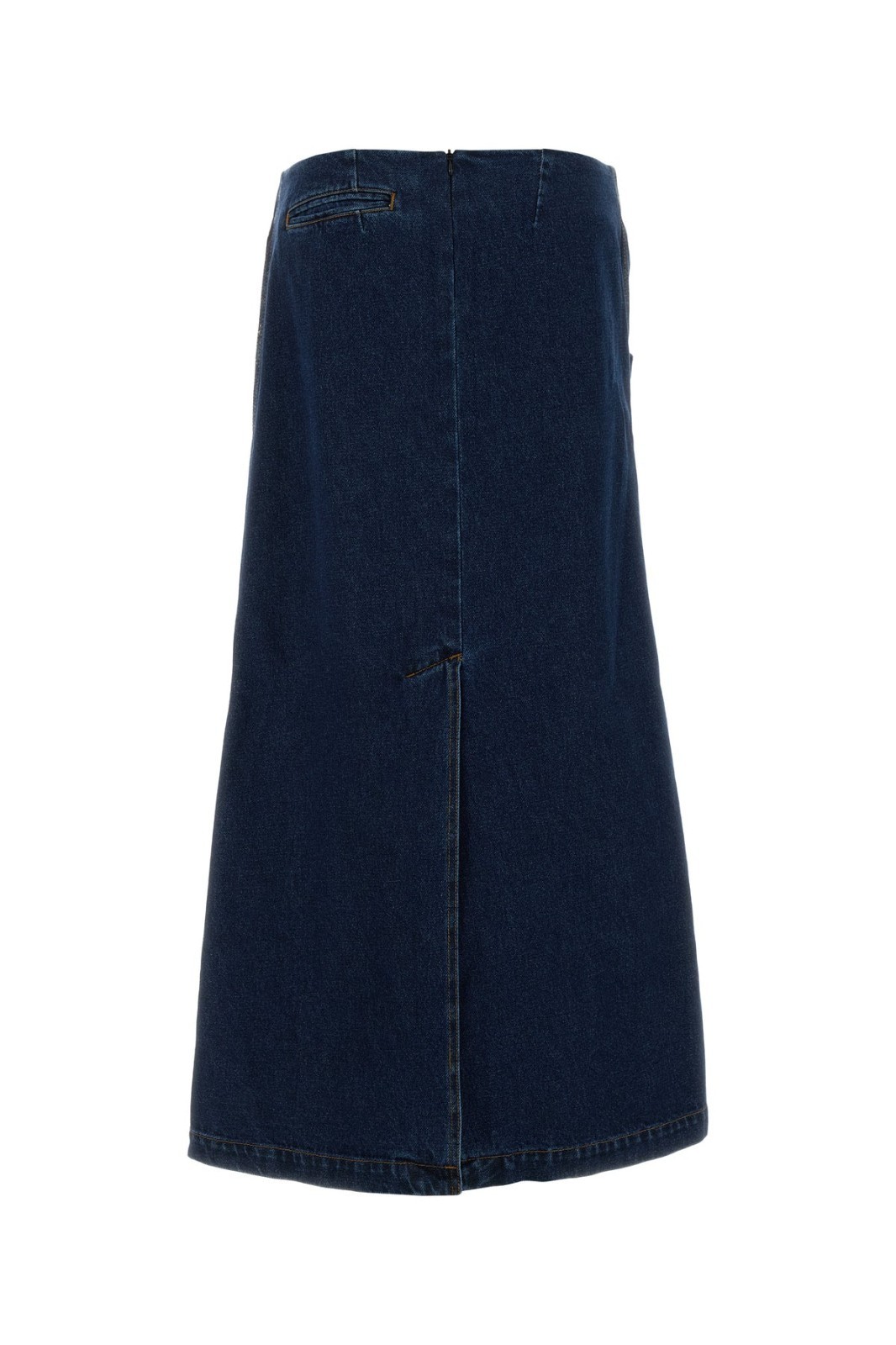 MAGDA BUTRYM Navy Denim Skirt New & Authentic image 2