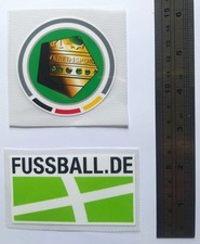 DFB-Pokal Patch-Set 2011/12 zum Aufbügeln