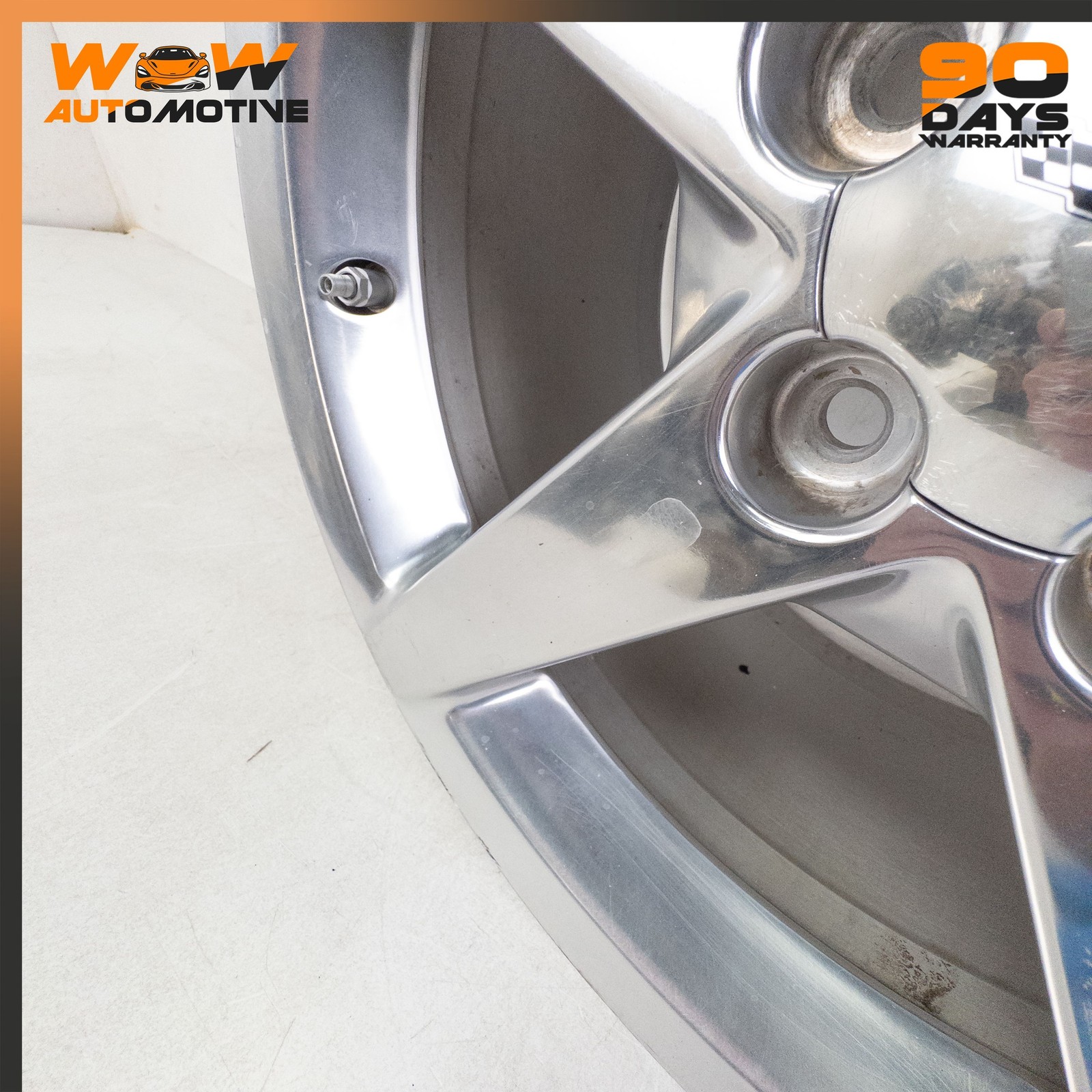 06-10 CHEVROLET CORVETTE C6 19 X 10J REAR WHEEL RIM ASSEMBLY CHROME OEM  