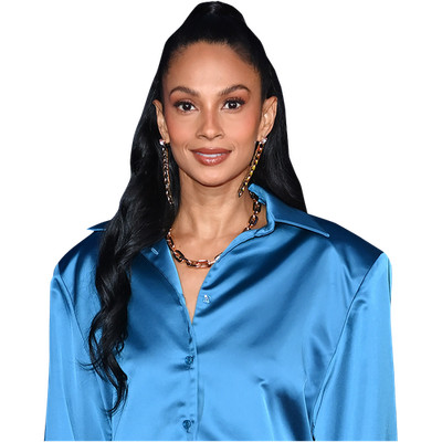 Alesha Dixon (Blue) Halber Körper Buddy Ausschnitt