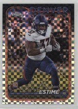 2024 Topps Chrome Rookies X-Fractor Audric Estime Audric Estimé #222 18d9