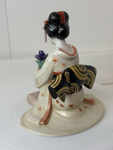 VTG 1984 "The Maiden of the Perfect Blossom" by Tokutaro Tamai - Franklin Mint - Afbeelding 6 van 13
