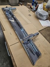 Orig Rechromed 1957 Chevrolet Bel-air Rear Bumper Center Section Wbumper Guards