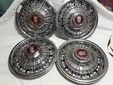 Nos Ford Wire Spoke Hub Caps E3ac-1130-ca Crown Victoria Ltd Nos Ford Wire Spoke Hub Caps E3ac-1130-ca Crown Victoria Ltd