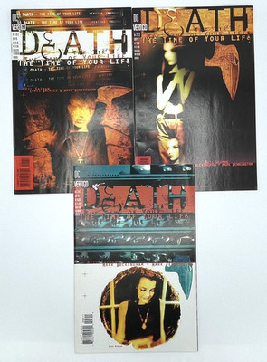 Death The Time Of Your Life #1-3 Complete Set DC Vertigo Comics 1996 VF