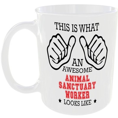 TOLLE TIERSCHUTZARBEITERIN AUSSEHEN WIE TASSE IDEALES GESCHENK TASSE FÜR ARBEIT JOB KARRIERE