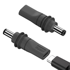 2 Pack USB C Female to DC Male Power Cable Adapter for Starlink Mini, Work