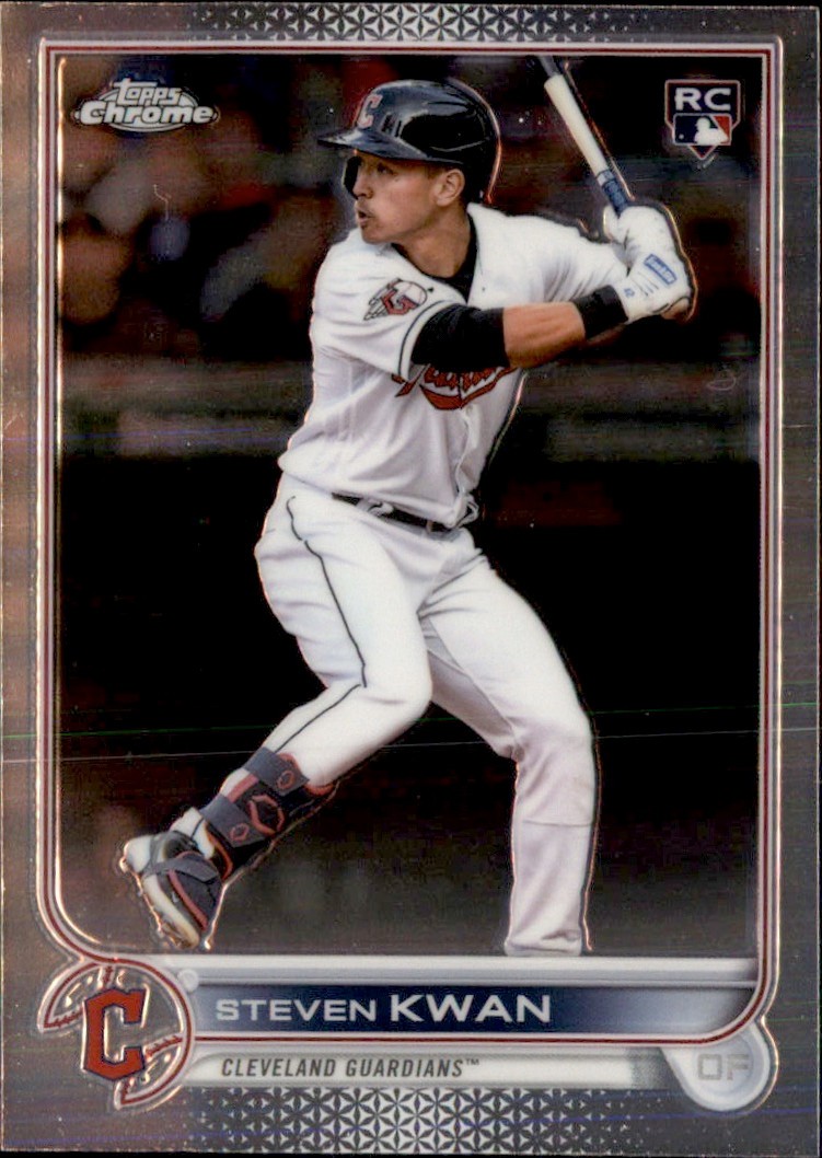 2022 Topps Chrome Update Series - Steven Kwan #USC85 (RC)