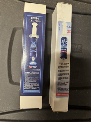 #ad AC Leak Freeze A C Leak Sealer Syringe 1.5oz HVAC refill See Description $44.95