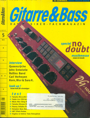 Gitarre & Bass 1997/05 (No Doubt)