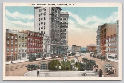 446 Hanover Square Syracuse NY Postcard