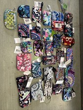 Vera Bradley LOT OF 29 ITEMS Holders Wallets Cases Card Carrier ETC All NWT