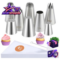Spritzbeutel Set 29-Teilig Mit TüLlen FüR Backen Und Dekorieren KüChe