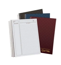Gold Fibre Project Planner, Assorted Color Covers, 9.5 x 7.25, 84-Sheets, 3-Pack